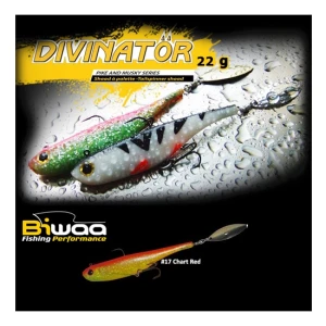 Spinnertail Biwaa Divinator Medium Chart Red Back 18cm 35g