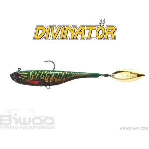 Spinnertail Biwaa Divinator Medium Motor Oil Pike 18cm 35g