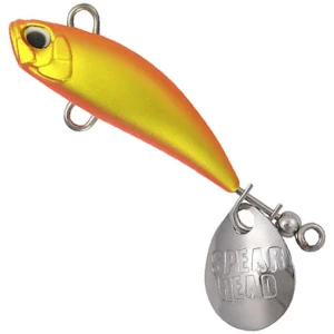 Spinnertail Duo Spearhead Ryuki Spin, Ccc4081 Mat Orange Back Goldy, 3cm, 5g