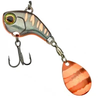 Spinnertail Illex Deracoup, 2.8cm, 14g, Motor Oil Tiger, 1buc/pac