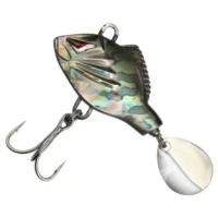 Spinnertail REIVA Spinner Jig, Chrome Bleak, 18g, 1buc/pac Spinnertail REIVA Spinner Jig, Chrome Bleak, 18g, 1buc/pac