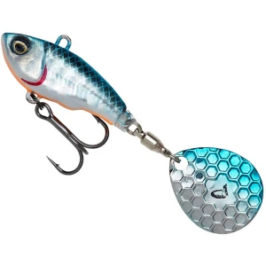 Spinnertail Savage Gear Fat Tail, Blue Silver, 5.5cm, 9g