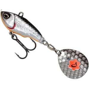 Spinnertail Savage Gear Fat Tail, Dirty Silver, 5.5cm, 9g