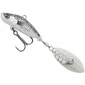 Spinnertail Savage Gear Sticklebait Tail Spin Sinking, Bls, 8cm, 18g, 1buc/pac