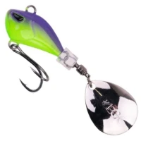 Spinnertail Zeck Rogue Runner, Purple Chartreuse, 5g, 4.5cm, 1buc/pac