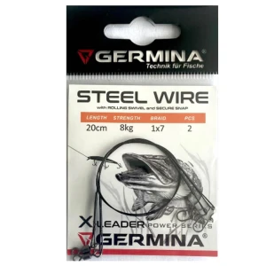 Set Strune Germina Steel Wire 1x7/20cm/8kg 2buc