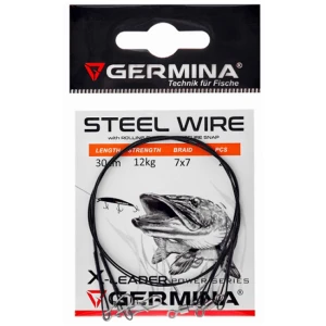 Set Strune Germina Steel Wire 7x7/30cm/12kg 2buc