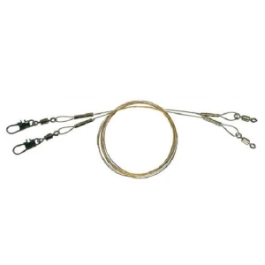 Dam Effzett Struna Agrafa Vartej Spin Leader Swivel 35cm 18,2kg