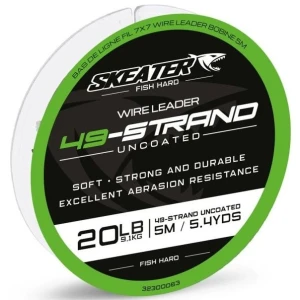 Fir Struna Otel SKEATER 7x7 49-Strand, 40lbs, 5m