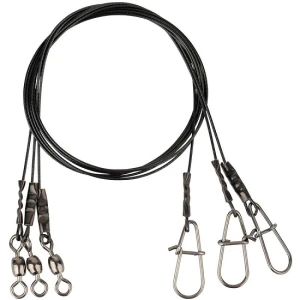 Struna Savage Gear Black7 Trace, 20cm, 0.35mm/7kg, 3buc/plic