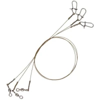 STRUNA SAVAGE RAW49 UNCOATED TRACE 20CM 027MM/7KG 3BUC/PL STRUNA SAVAGE RAW49 UNCOATED TRACE 20CM 027MM/7KG 3BUC/PL