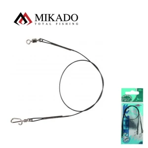 Strune Mikado Otel Jaws Strong 25cm 18kg 2buc/plic