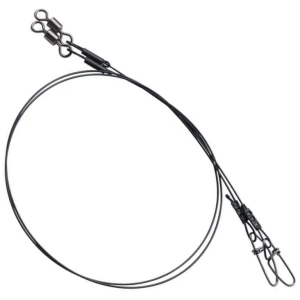 Struna Berkley Fusion19 Steel Pike Leaders, 40cm, 36.2kg-80lbs, 2buc/pac