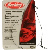Struna BERKLEY McMahon Steelon Wire Wound, 13.6kg, 30cm, 3buc/pac