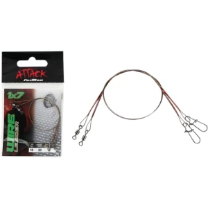 Struna FORMAX Attack 1x7, 10kg, 25cm, 2buc/pac