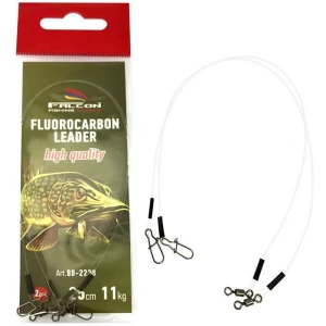 Struna Falcon Fluorocarbon Leader, 25cm, 14kg, 2buc/pac