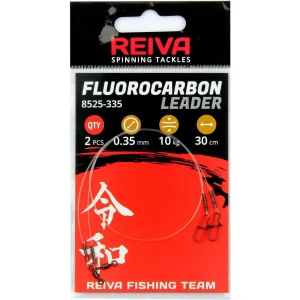 Struna Reiva Fluorocarbon, 40cm, 0.60mm, 2buc/plic