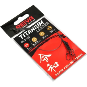 Struna Reiva Titanium, 30cm, 0.40mm, 2buc/plic Struna Reiva Titanium, 30cm, 0.40mm, 2buc/plic