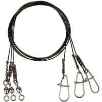 Struna Savage Gear Black7 Trace 40cm 0.60mm 25kg 3buc/plic Struna Savage Gear Black7 Trace 40cm 0.60mm 25kg 3buc/plic