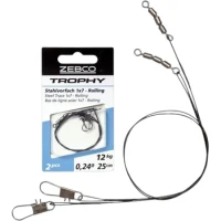 Struna Zebco Trophy Steel Rolling 1x7, 25cm, 6kg, 2buc/pac