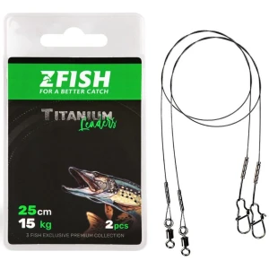 Struna Zfish Titanium, 25cm, 15kg, 2buc/pac Struna Zfish Titanium, 25cm, 15kg, 2buc/pac