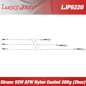 Strune Lucky John Leader Ssw Afw 0.44mm 35cm 20kg 2buc