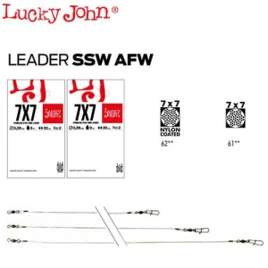 Strune Lucky John Ssw Afw 7x7 0.36mm 12kg 20cm 2buc/plic