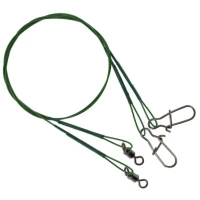 Strune MIKADO Zg11-056 Agrafa Safety Snap Green, 10kg, 25cm, 60buc/pac
