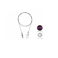 Strună Delphin Wolfram BOMB cu vârtej si agrafă 35cm 11kg Strună Delphin Wolfram BOMB cu vârtej si agrafă 35cm 11kg