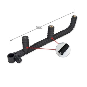 Suport Lansete Colmic Eva Triplu 40cm