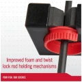 Suport de Perete pentru Lansete Berkley Twist Lock Utility 4 Rod Rack Suport de Perete pentru Lansete Berkley Twist Lock Utility 4 Rod Rack