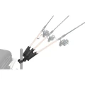Suport Modular Triplu pentru Lansete Preston Triple Rod Support Suport Modular Triplu pentru Lansete Preston Triple Rod Support