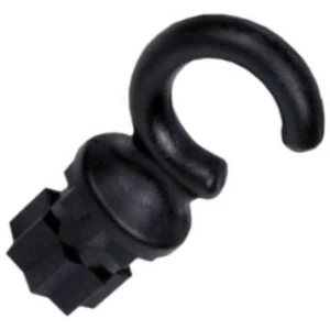Carlige RAILBLAZA Hook25 Schwarz GroBpackung, 10buc/pac