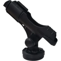 Suport Pentru Lanseta Railblaza Hexx Rod Holder, Cu Baza Hexx, Negru