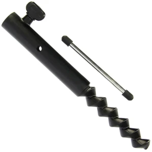 Nou NGT Suport Umbrela Corkscrew Head, Black