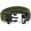 Bratara de Supravietuire 3m din Paracord Olive Bushmen