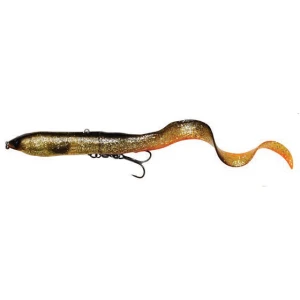 Naluca Savage Gear Hard 3d Eel Black Gold 17cm 50g 2+1buc/plic