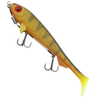 Shad FOX RAGE Super Slick Shad Loaded, UV Natural Perch, 18cm, 1buc/pac 