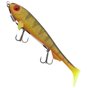 Shad Fox Rage Super Slick Shad Loaded, Uv Natural Perch, 23cm, 1buc/pac