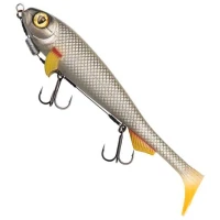 Shad FOX RAGE Super Slick Shad Loaded, UV Silver Ghost, 18cm, 1buc/pac 