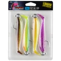 Shad Fox Rage Zander Pro Shad Mixed UV Colour Pack LOADED 10cm, 10g, 3/0 head, 4buc