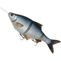 Swimbait Articulat SAVAGE GEAR 4D Line Thru Roach SS, Roach, 80g, 18cm, 1buc/pac Swimbait Articulat SAVAGE GEAR 4D Line Thru Roach SS, Roach, 80g, 18cm, 1buc/pac