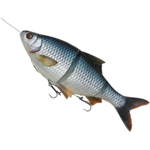 Swimbait Articulat SAVAGE GEAR 4D Line Thru Roach SS, Roach, 80g, 18cm, 1buc/pac Swimbait Articulat SAVAGE GEAR 4D Line Thru Roach SS, Roach, 80g, 18cm, 1buc/pac