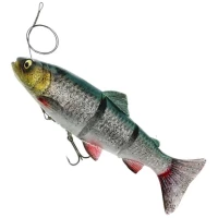 Swimbait Articulat Savage Gear 4d Trout, Green Silver, 180g, 25cm, 1buc/pac