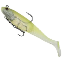 Swimbait BERKLEY PowerBait Cullshad Deep, Lime Ice, 12.5cm, 42g, 1buc/pac