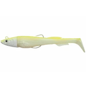 Swimbait Berkley Powerbait Power Sardine, White Chart, 12cm, 20g, 3buc/pac