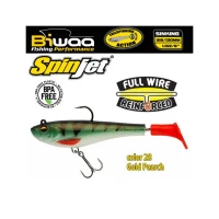 Swimbait Biwaa Spinjet 13cm, 30g, culoare 28 Gold Pearch Swimbait Biwaa Spinjet 13cm, 30g, culoare 28 Gold Pearch