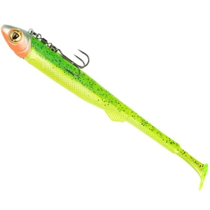 Swimbait Fox Rage Pelagic Ready Rig Slick Fast, Lemon Tiger, 18cm, 40g