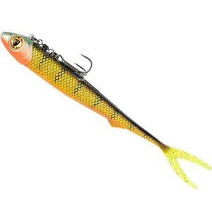 Swimbait Fox Rage Pelagic Ready Rig Slick Finesse, Natural Perch, 16cm, 40g