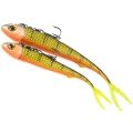 Swimbait FOX RAGE Pelagic Ready Rig Slick Finesse, Natural Perch, 16cm, 40g